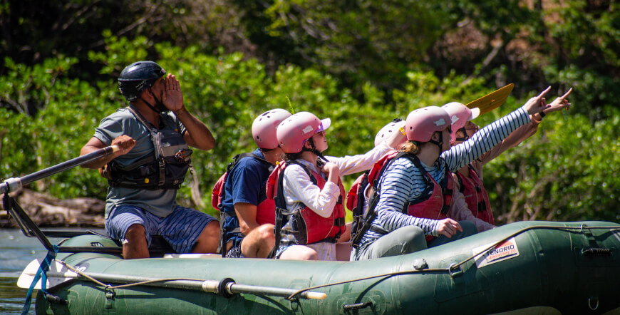 GUANACASTE ⇆ MONTEVERDE AND SANTA ELENA with  Safari Float on the Tenorio River