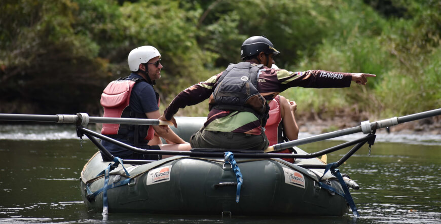 Safari Float on the Tenorio River