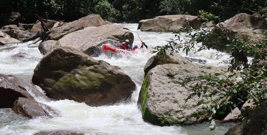 Cucaracho River Class III & IV+ / One Day Rafting Adventure