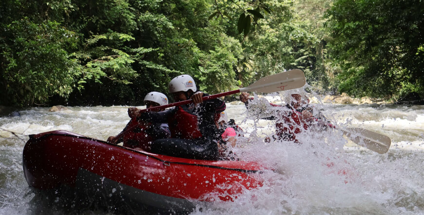 Cucaracho River Class III & IV+ / One Day Rafting Adventure