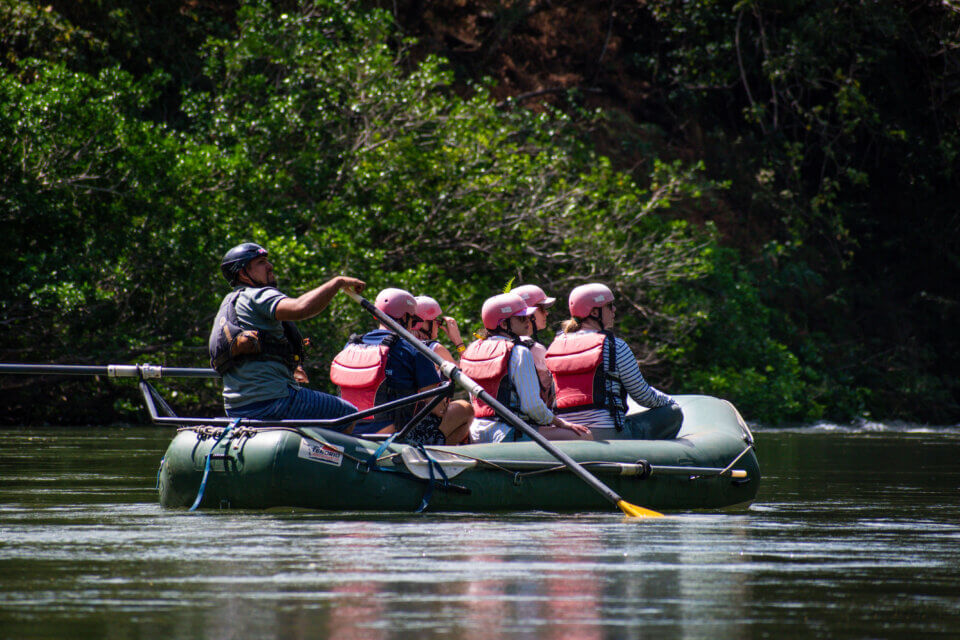 Guanacaste to Arenal with Safari Float on Tenorio River